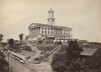 Das Kapitol, Nashville, Tennessee, 1860er Jahre