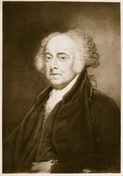 John Adams, 2. Präsident der Vereinigten Staaten von Amerika, veröffentlicht 1901 (Photogravur)