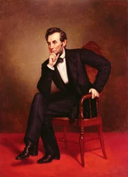 Porträt von Abraham Lincoln
