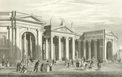Bank of Ireland, Dublin, Südportikus