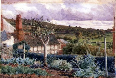 Aus dem Garten des Sherford Cottage, Bromyard