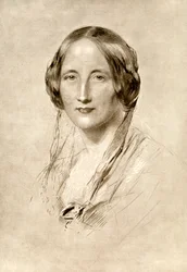 Elizabeth Gaskell, britische Schriftstellerin des 19. Jahrhunderts, 1910