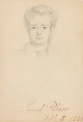 Porträt von Samuel Palmer, 5. Februar 1828
