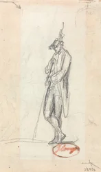 Stehende männliche Figur