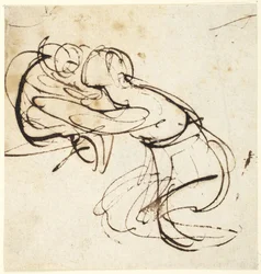 Weibliche Figur und Kind (Studie für den jungen Shakespeare?)