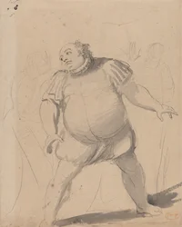 John Henderson als Falstaff