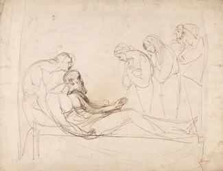 König Lear von Cordelia geweckt