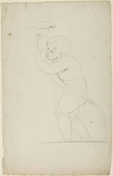 Putto mit Fackel