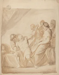 Samson überwältigt
