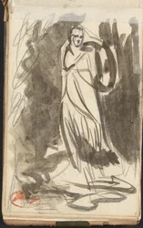 Stehende weibliche Figur