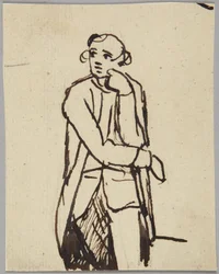 Stehende männliche Figur