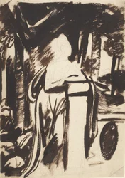Studie für das Porträt von Lady Elizabeth Monson