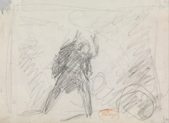 Studie einer stehenden Figur