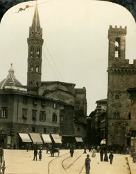 Piazza San Firenze, Florenz, Italien, ca. 1909