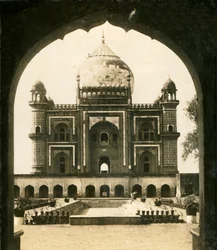 Safdarjungs Grab, Delhi, Indien, ca. 1909