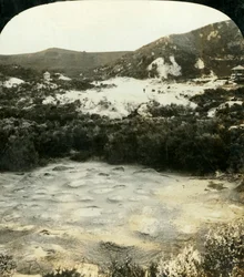 Der Porridge-Topf, Whaka, Rotorua, Neuseeland, c1909
