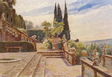 Italienische Gärten: Giuoco dell