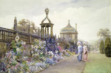 Montacute, Sonnenblumen, 1886