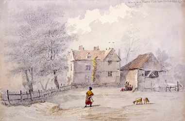 Morgans Farm, Kentish Town, London, 1834