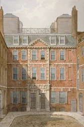 Beaufort Buildings, Strand, Westminster, London, ca. 1810