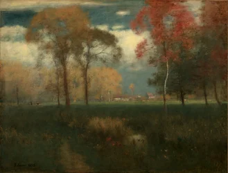 Sonniger Herbsttag, 1892