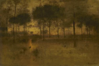 Das Zuhause des Reihers, 1893