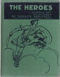 Vorderseitengestaltung, aus Die Helden, veröffentlicht von George Allen und Unwin 1929