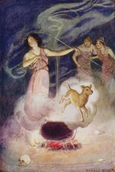 Jason und die Argonauten: "Sie flüsterte ihre Zaubersprüche über ihn, und er sprang wieder als junges Lamm heraus"