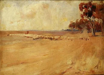 Landschaft, Rounding Stock, Australien