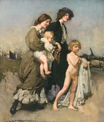 Die Feiertagsgruppe (Die Badenden)