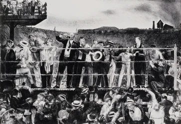 Vorstellung von Georges Carpentier, 1921