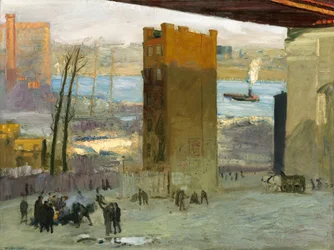 Das einsame Mietshaus, 1909