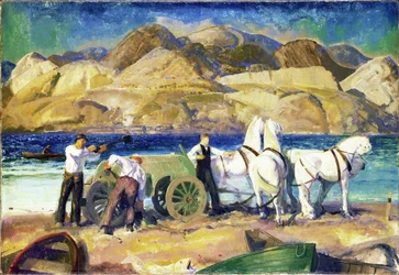 Der Sandkarren, 1917