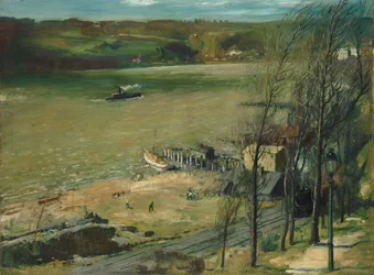 Am Hudson, 1908