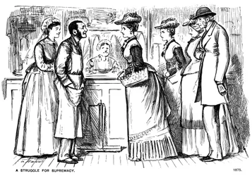 Ein Kampf um die Vorherrschaft, 1875