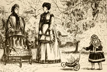 Eine Karikatur mit dem Titel 