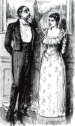 Eine Karikatur mit dem Titel 