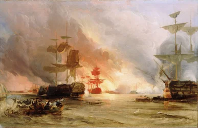 Die Bombardierung von Algier, 27. August 1816