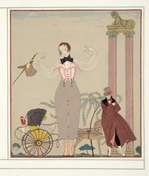 Mademoiselle de Maupin, aus Personages de Comedie, veröffentlicht 1922