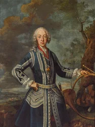 Maximilian III. Joseph im Jagdkleid