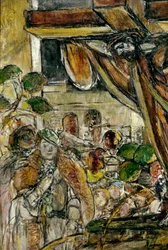 Detail von Christus auf dem Weg nach Golgatha