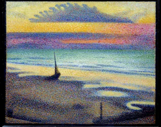 Strand in Heist (Knokke-Heist, Belgien)