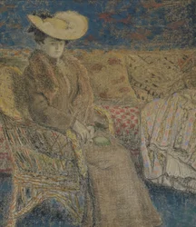 Sitzende Frau, ca. 1900-06