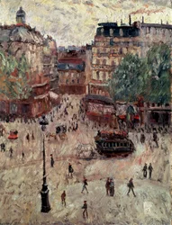 Ein Platz in Paris