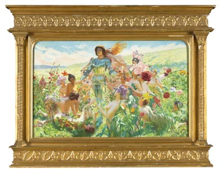 Der Ritter mit den Blumen