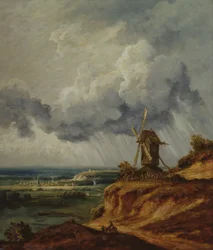 Die Windmühle von Argenteuil, um 1830