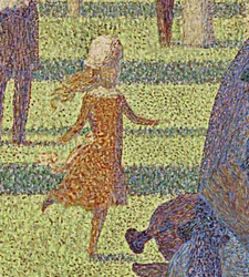 Ein Sonntag auf La Grande Jatte, 1884-86