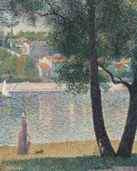 Die Seine bei Courbevoie, 1885