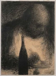 Le dîneur, ca. 1883-1884
