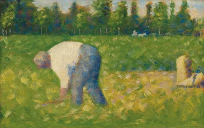 Bauer bei der Arbeit; Paysan travaillant, 1882-1883